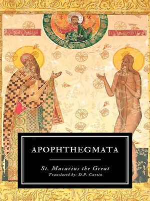 cover image of Apophthegmata